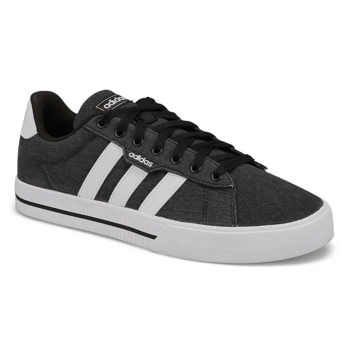 Adidas Men's Daily 3.0 Sneaker - Grey/Black 2 Adidas Men's Daily 3.0 Sneaker - Grey/Black - Image 2