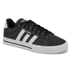 Adidas Men's Daily 3.0 Lace Up Sneaker - Blac