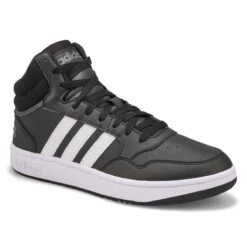 Adidas Men's Hoops 3.0 Hi Top Sneaker - Black