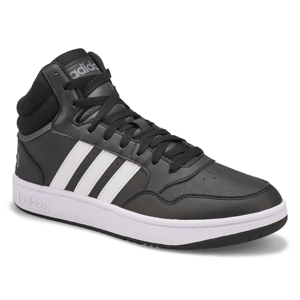 Adidas Men's Hoops 3.0 Hi Top Sneaker - Black 1 Adidas Men's Hoops 3.0 Hi Top Sneaker - Black