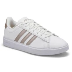 Adidas Women's Grand Court 2.0 Sneaker - Whit -Clarks Shoes Shop GW9215 XXX 3