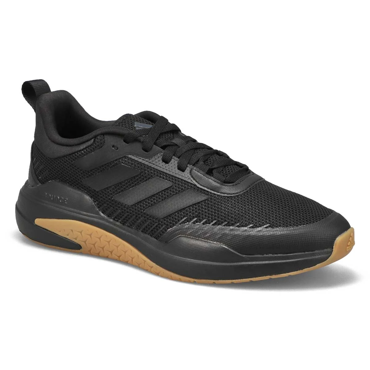 Adidas Men's Trainer V Sneaker - Black/Gum 1 Adidas Men's Trainer V Sneaker - Black/Gum