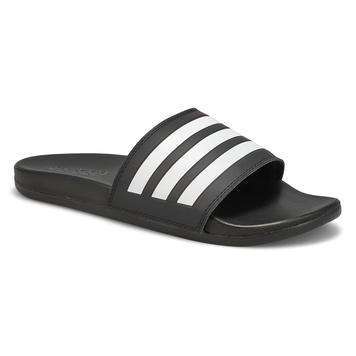Adidas Men's Adilette Comfort Sandal - Black/ 2 Adidas Men's Adilette Comfort Sandal - Black/ - Image 2