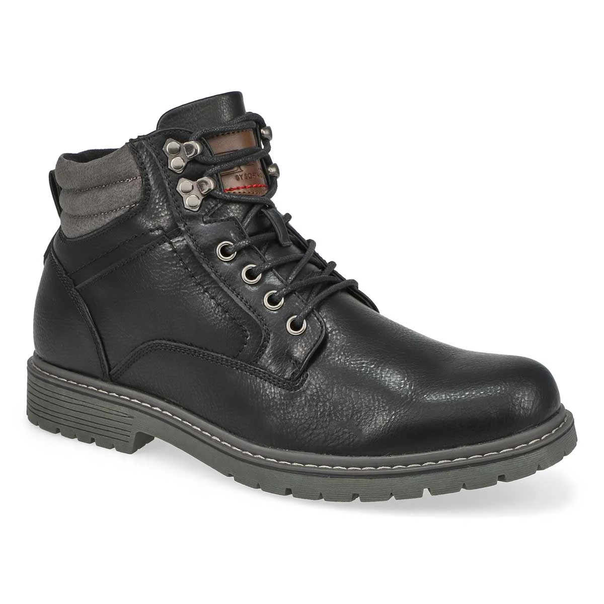 SoftMoc Men's Hallway 3 Ankle Boot- Black 1 SoftMoc Men's Hallway 3 Ankle Boot- Black