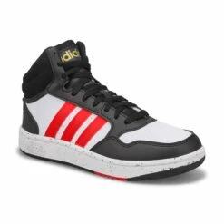 Adidas Kids' Hoops Mid 3.0 K Sneaker - Black/ 5 Adidas Kids' Hoops Mid 3.0 K Sneaker - Black/ -Clarks Shoes Shop HR0227 XXX