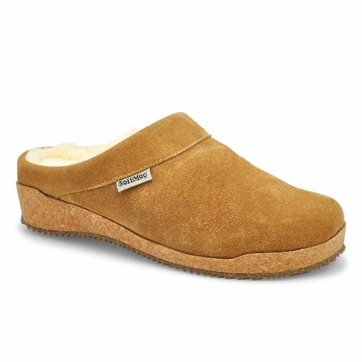 SoftMoc Women's Ivy Suede Clog Slipper - Ches 1 SoftMoc Women's Ivy Suede Clog Slipper - Ches