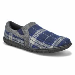 SoftMoc Men's Jacob Memory Foam Slipper - Tau 8 SoftMoc Men's Jacob Memory Foam Slipper - Tau -Clarks Shoes Shop JACOB NVYPLD XXX 4