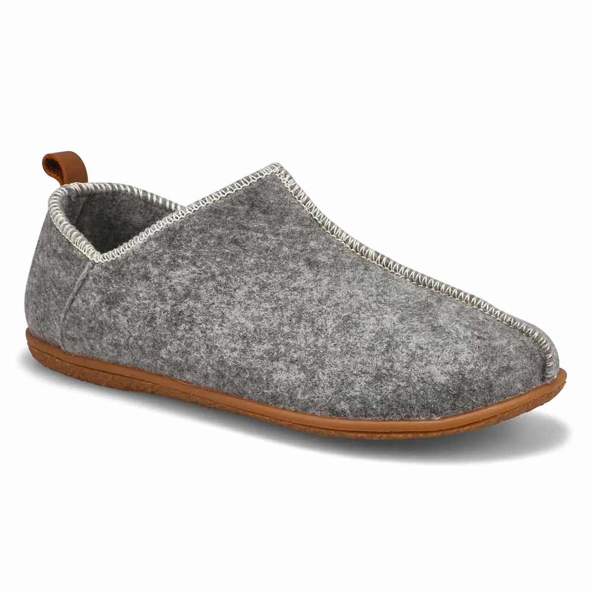 SoftMoc Men's Jester Slipper Bootie - Grey 1 SoftMoc Men's Jester Slipper Bootie - Grey