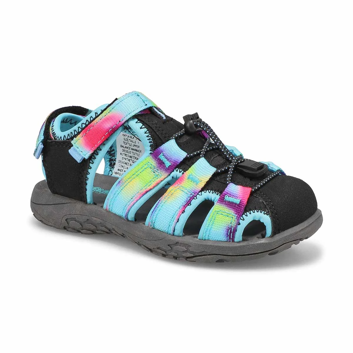 SoftMoc Girls' Kayla Fisherman Sandal -Black 1 SoftMoc Girls' Kayla Fisherman Sandal -Black