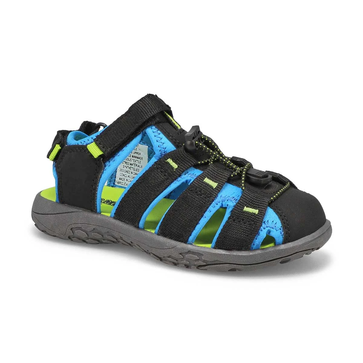 SoftMoc Boys' Kyle Fisherman Sandal - Black L 2 SoftMoc Boys' Kyle Fisherman Sandal - Black L - Image 2