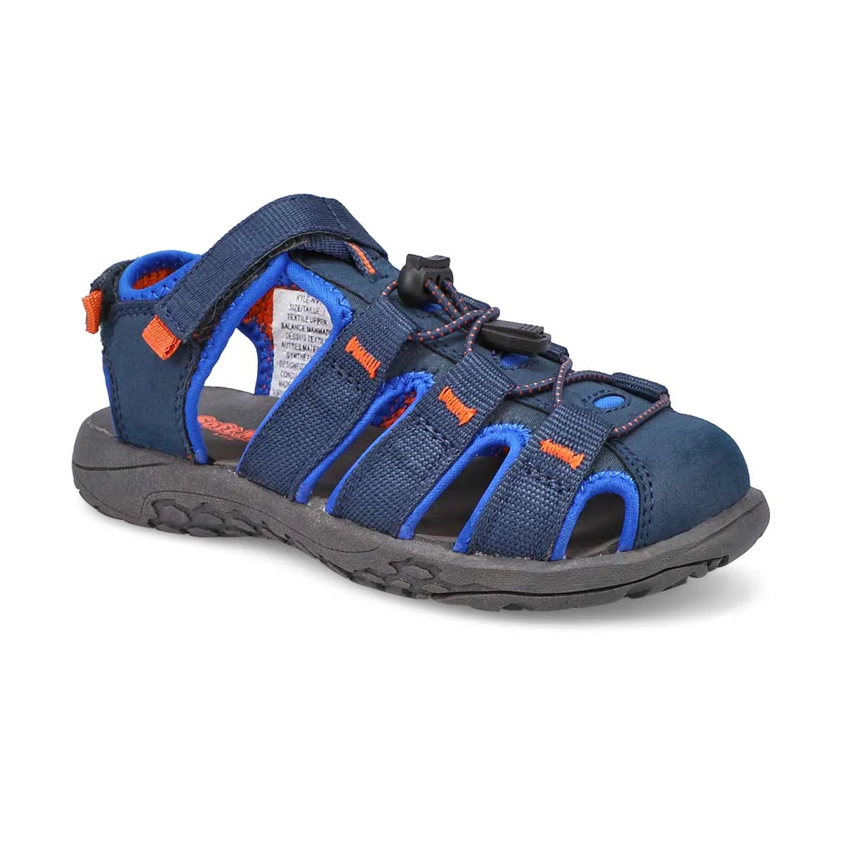 SoftMoc Boys' Kyle Fisherman Sandal - Black L 3 SoftMoc Boys' Kyle Fisherman Sandal - Black L - Image 3