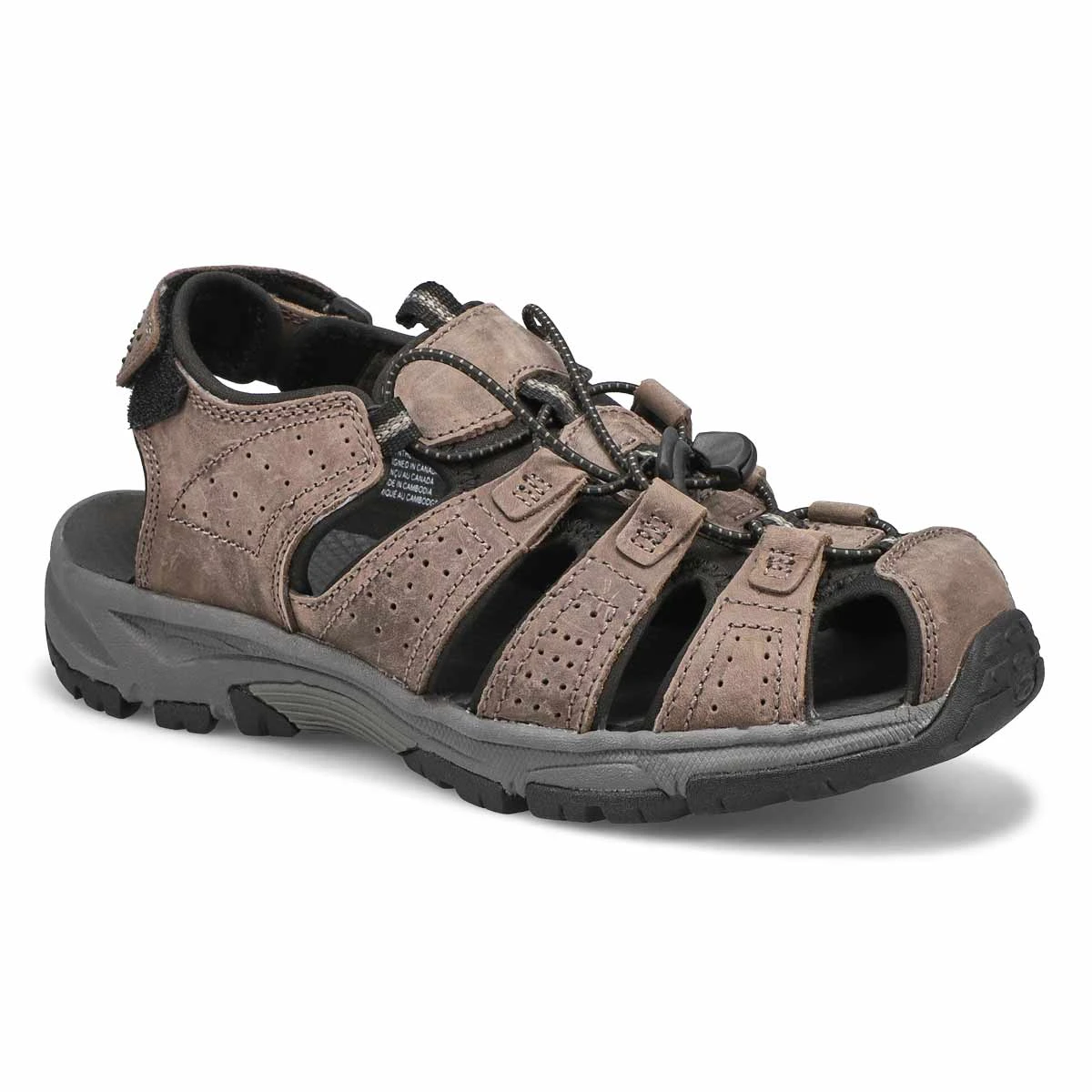 SoftMoc Men's Linus 2 Fisherman Sandal - Dark 3 SoftMoc Men's Linus 2 Fisherman Sandal - Dark - Image 3