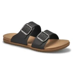 SoftMoc Women's Mandy Slide Sandal - Black