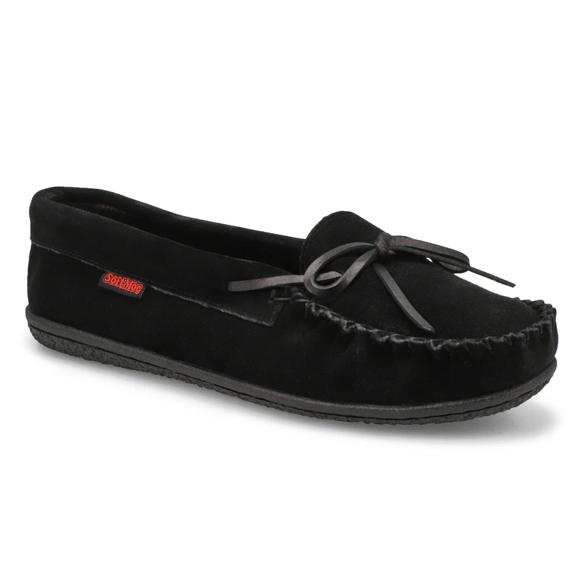 SoftMoc Women's Natasha Suede Moccasin - Blac 1 SoftMoc Women's Natasha Suede Moccasin - Blac