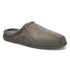SoftMoc Men's Polar II Open Back Slipper -Bro -Clarks Shoes Shop POLAR II CHA XXX