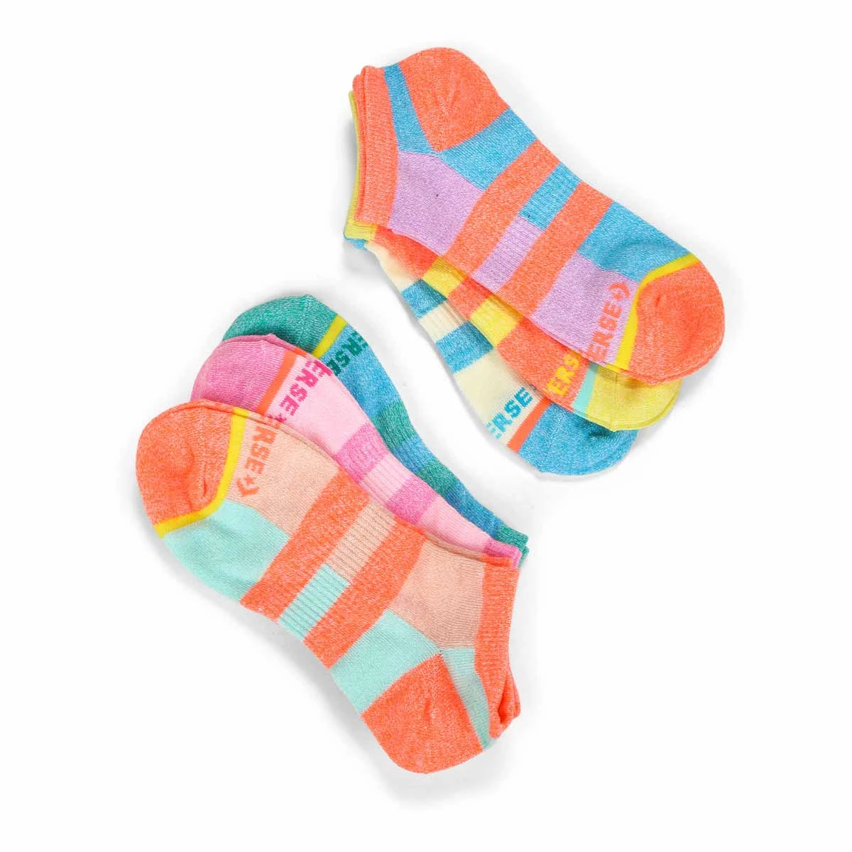 Converse Women's Flat Knit Marled No Show Soc 1 Converse Women's Flat Knit Marled No Show Soc