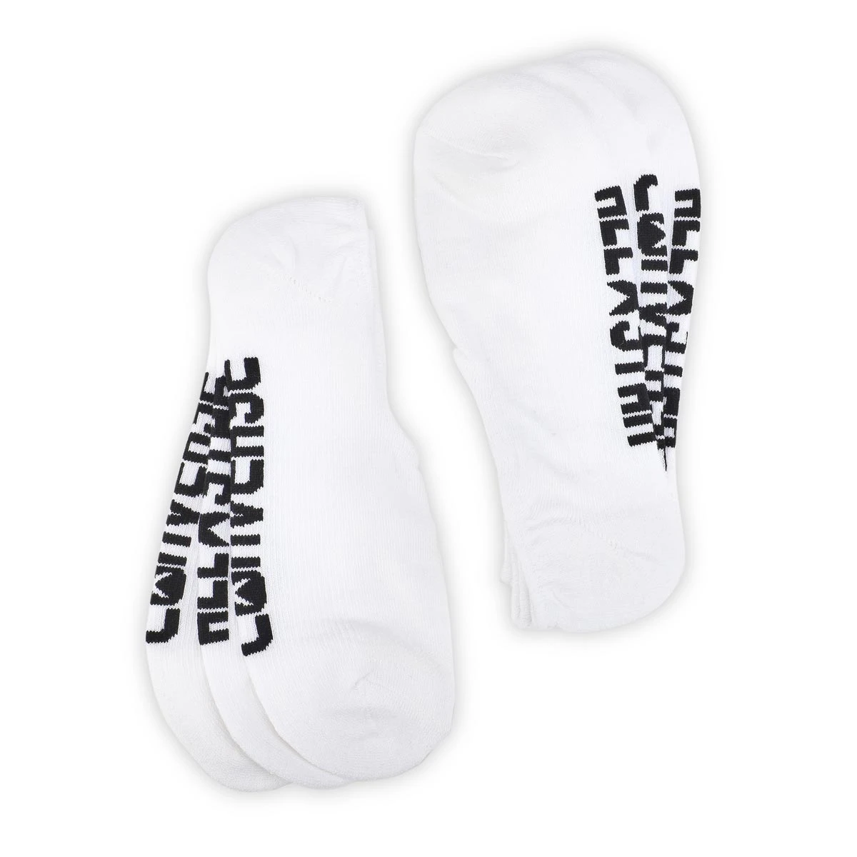 Converse Men's MFC OX White No Show Socks - 3 1 Converse Men's MFC OX White No Show Socks - 3