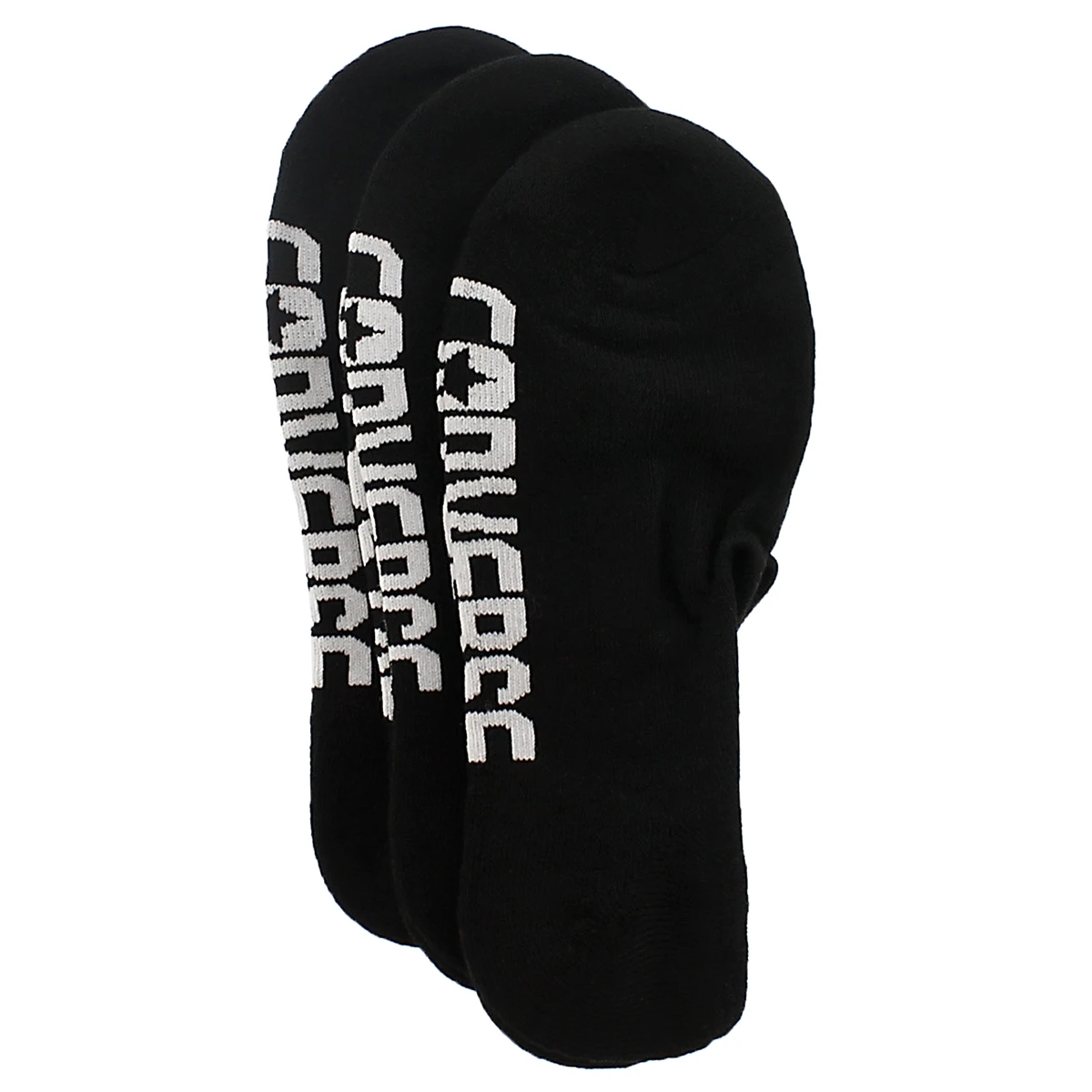 Converse Women's CONVERSE Grey Ankle Socks 6 Converse Women's CONVERSE Grey Ankle Socks - Image 6