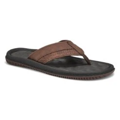 SoftMoc Men's Roland 2 Thong Sandal - Brown