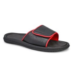 SoftMoc Men's Rory Slide Sandal - Black/Red