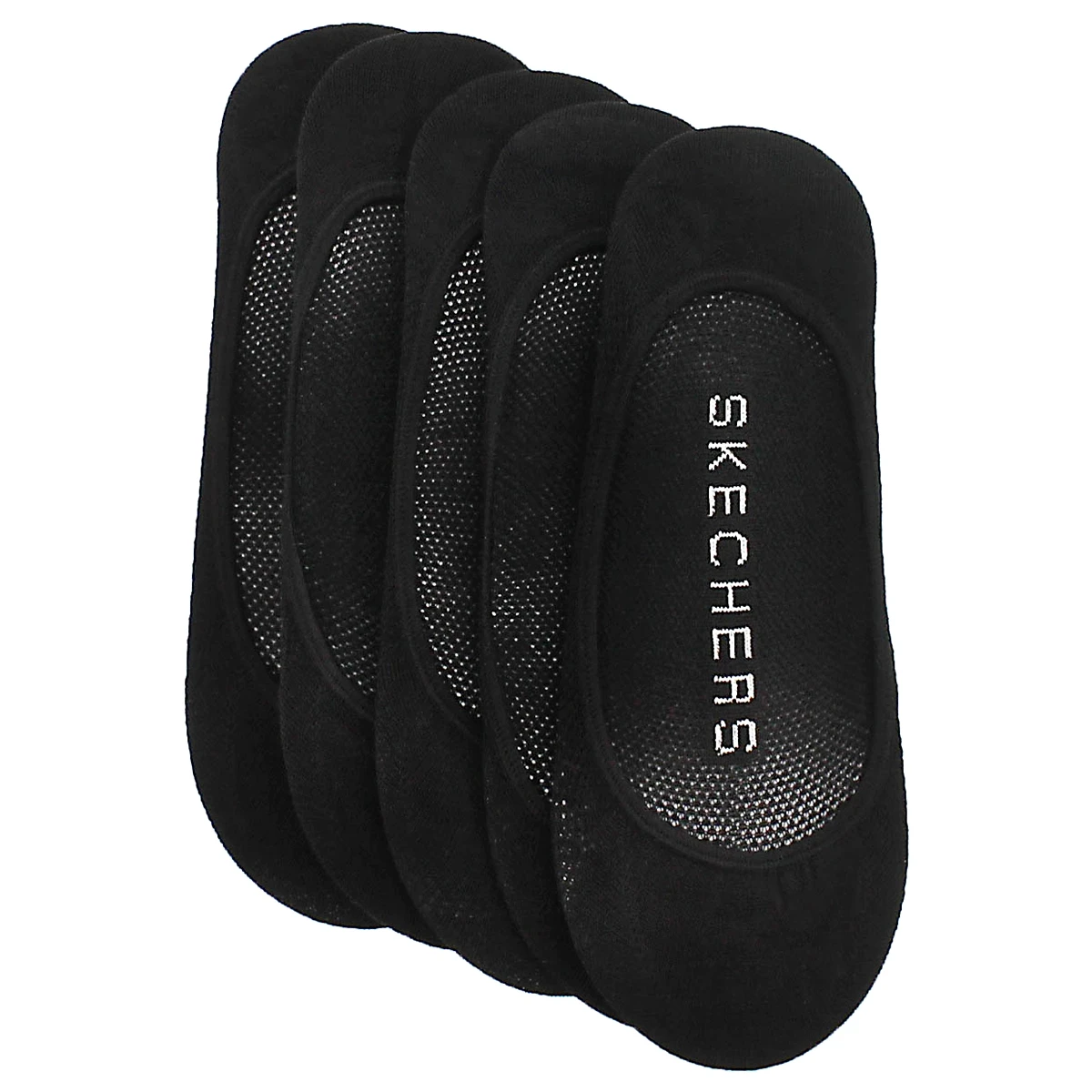 Skechers Lds Microfiber Superlow Liner 5pk- M 2 Skechers Lds Microfiber Superlow Liner 5pk- M - Image 2