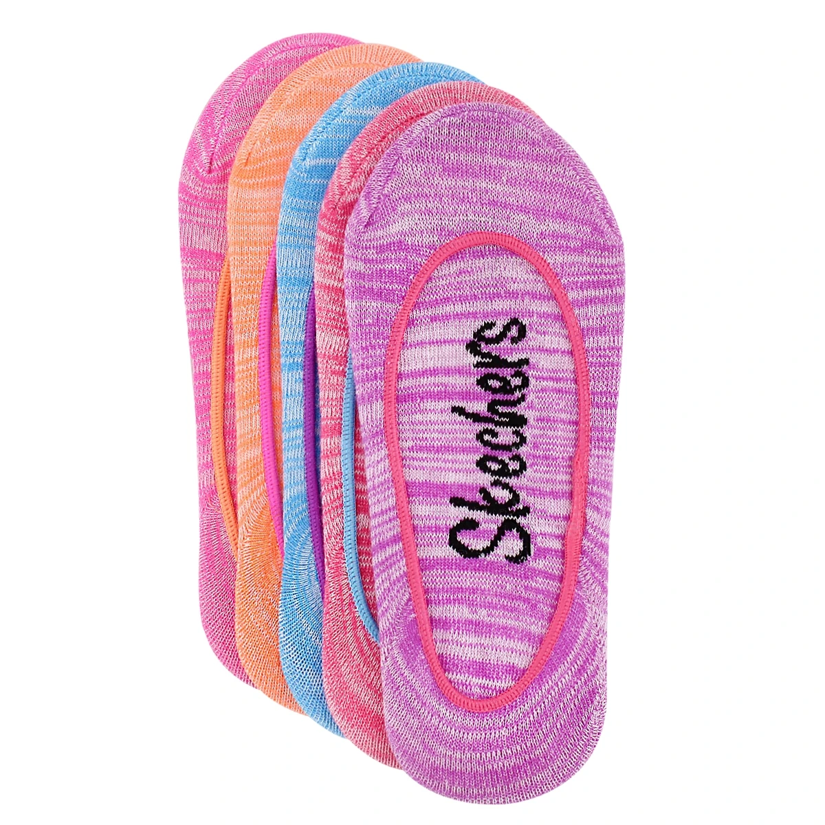 Skechers Women's NON TERRY Multi 5pk Superlow 1 Skechers Women's NON TERRY Multi 5pk Superlow