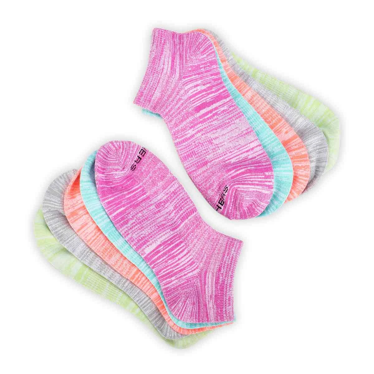 Skechers Women's Low Cut Non Terry Sock - 5 P 1 Skechers Women's Low Cut Non Terry Sock - 5 P