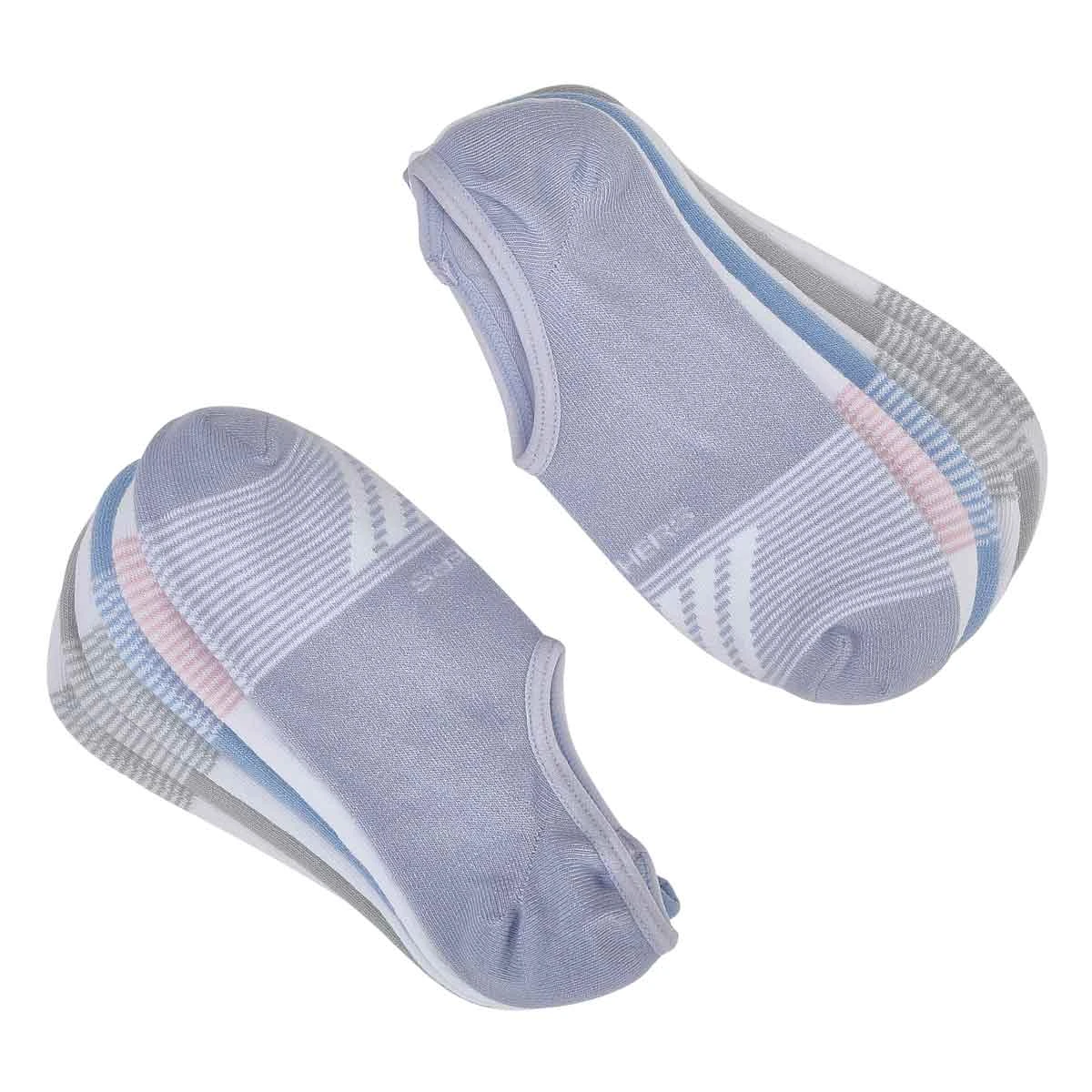 Skechers Women's No Show Liners - 6 Pk /Multi 1 Skechers Women's No Show Liners - 6 Pk /Multi