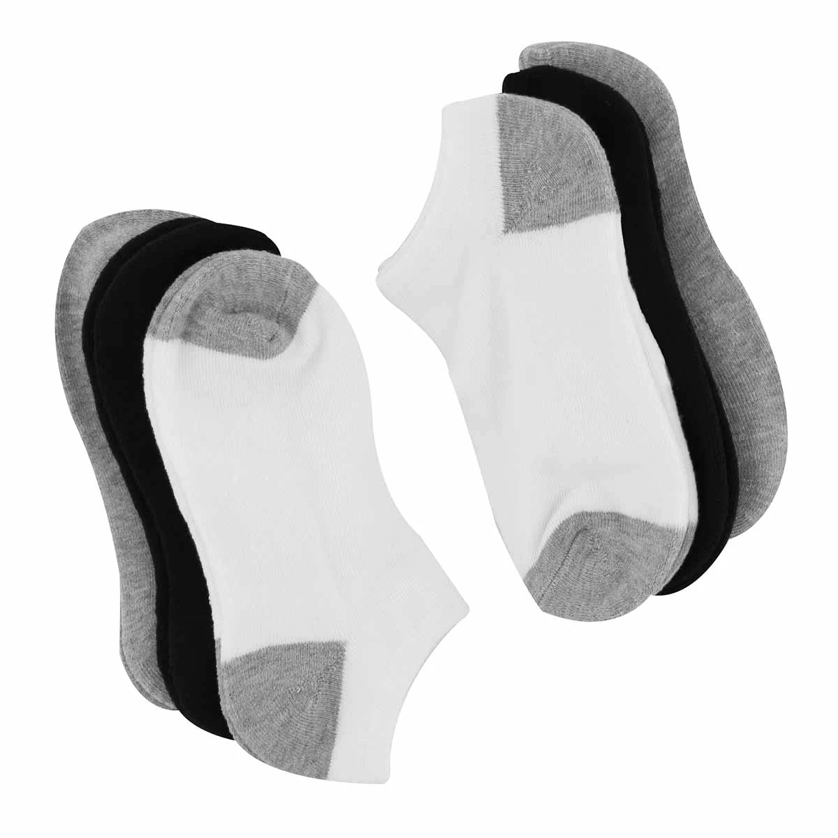 SoftMoc Women's No Show TC Blend Sock 6 Pack- 3 SoftMoc Women's No Show TC Blend Sock 6 Pack- - Image 3