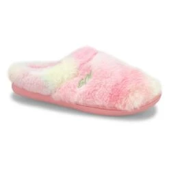 SoftMoc Women's Snuggle Open Back Slipper - L -Clarks Shoes Shop SNUGGLE TDYE XXX 2